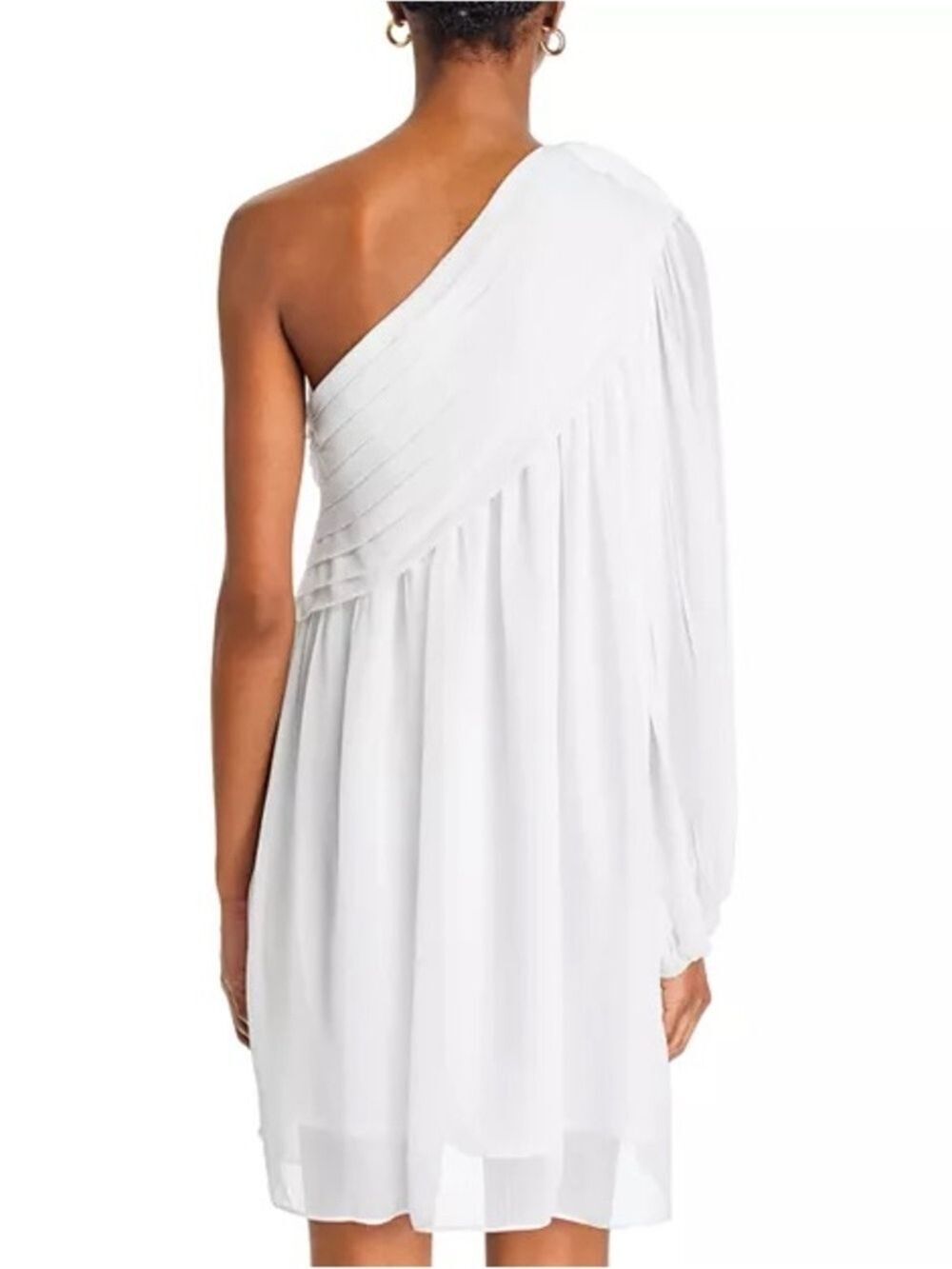 Farm Rio Off White One Shoulder Mini Dress - Picture 5 of 7